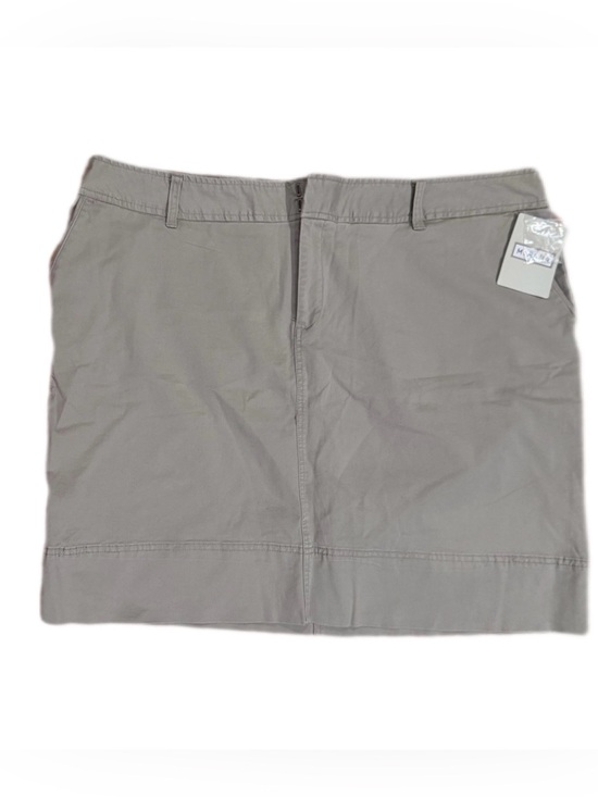 Merona Dresses & Skirts - Merona Taupe Flat Front Women's Skirt
